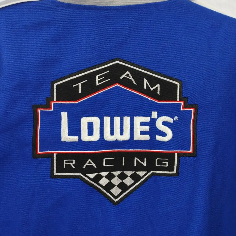 Chase Authentics Jimmie Johnson 48 Lowe's Racing NASCAR Snap Jacket XL